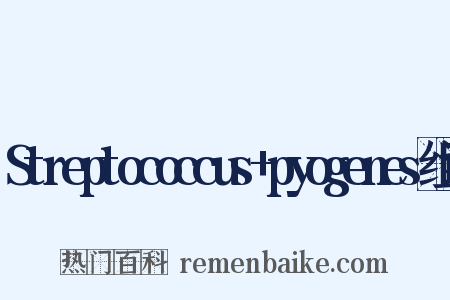 Streptococcus+pyogenes组词是什么意思的图片